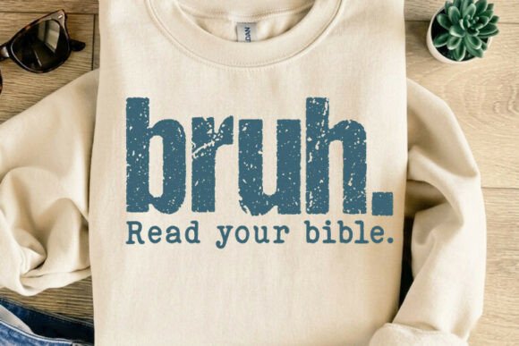 Bruh Read Your Bible T-Shirt Design: Faith Meets Streetwear
