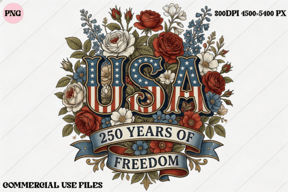 Celebrate a Milestone: The USA 250 Years Freedom Floral Design