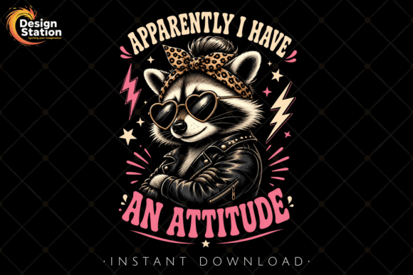 Funny Raccoon Shirt PNG Design: A Bold Graphic for Attitude-Driven Apparel