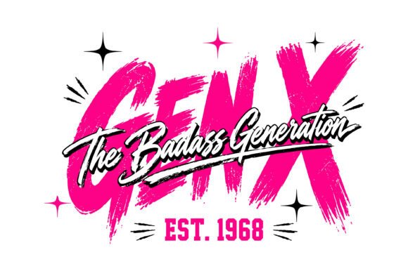 Gen X Badass Design: Retro Typography with Attitude