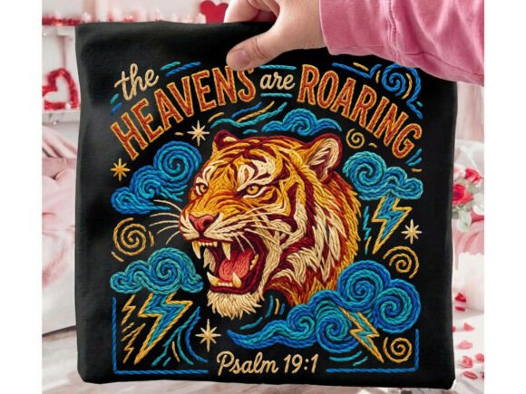 Heavens Are Roaring Tiger: Faith-Based Apparel Design