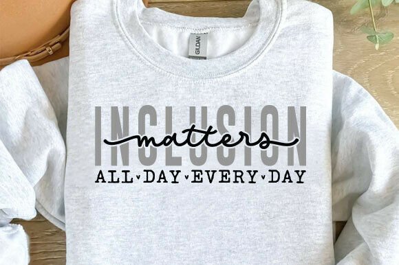 Inclusion PNG: A Modern Autism Awareness Design