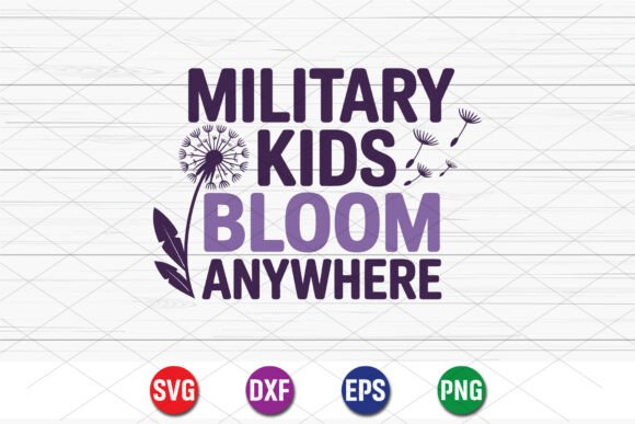 Military Kids Bloom Anywhere: A Design for Resilience