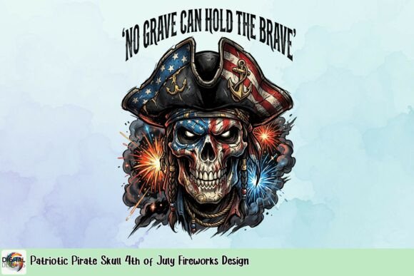 Patriotic Pirate Skull 4th of July Design Guide