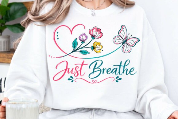 Simple Butterfly T-Shirt Design, Flower: A Fresh Asset for Modern Projects