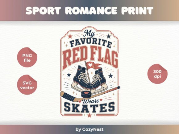 Sports Romance Hockey SVG & PNG: A Designer's Deep Dive